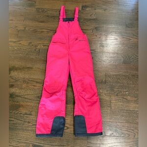 Girl’s Arctix Snow Bib - Pink